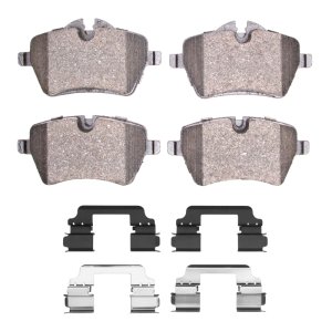 Mini Cooper Paceman Brake Pads - Front - R1 Concepts - Ceramic - `11-`16